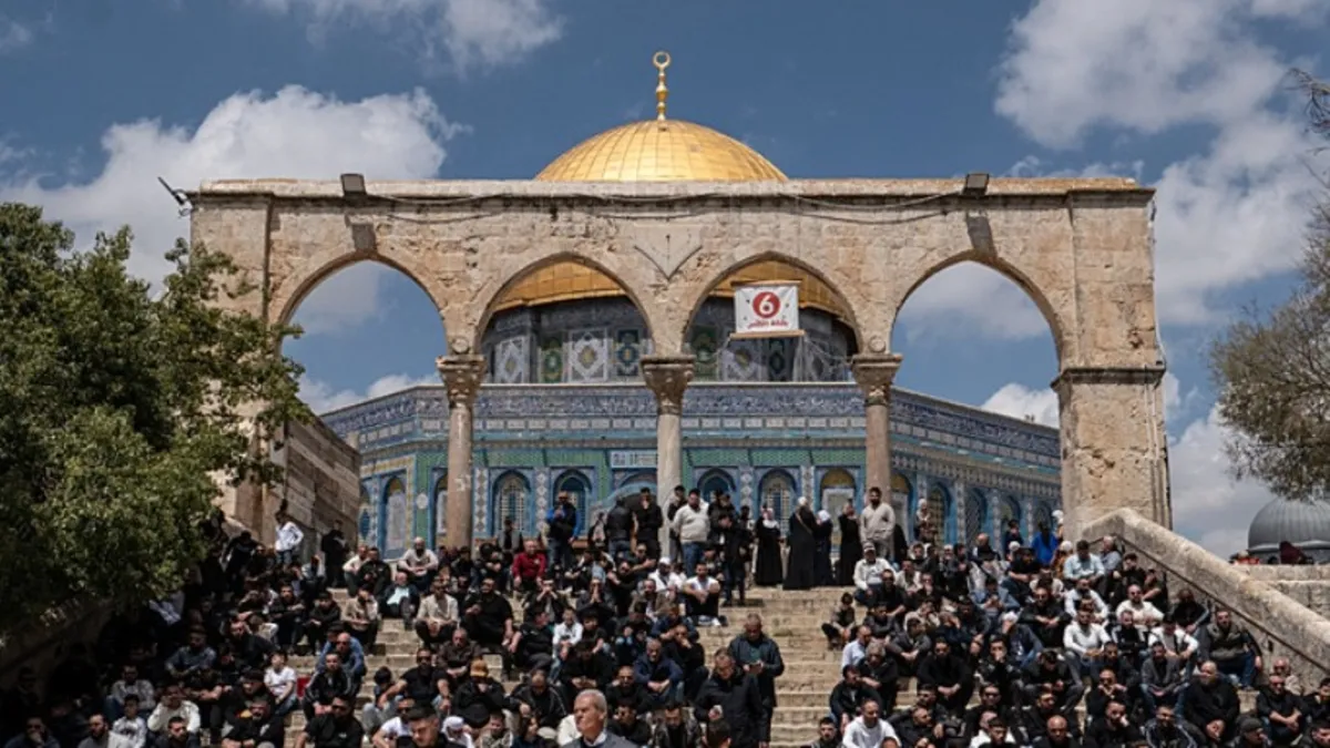 Siyonist Ben Gvir'den Mescid-i Aksa'ya alçak baskın! "Yahudileştirme girişimi"