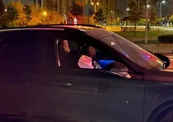 "Doktorum" dedi, ışıklarda sızıp kaldı!
