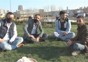 Kimileri piknik yaptı, kimisi dışarıda oturdu! Maskesiz ve sosyal mesafe kurallarını hiçe sayan vatandaşlar pes dedirtti