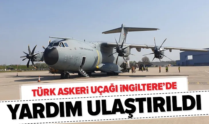 Türkiyeden İngiltereye corona virüs yardımı