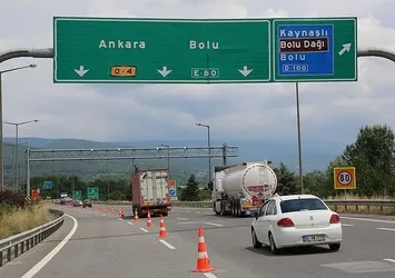 TEM Otoyolu'ndaki üst yapı çalışmaları tamamlandı
