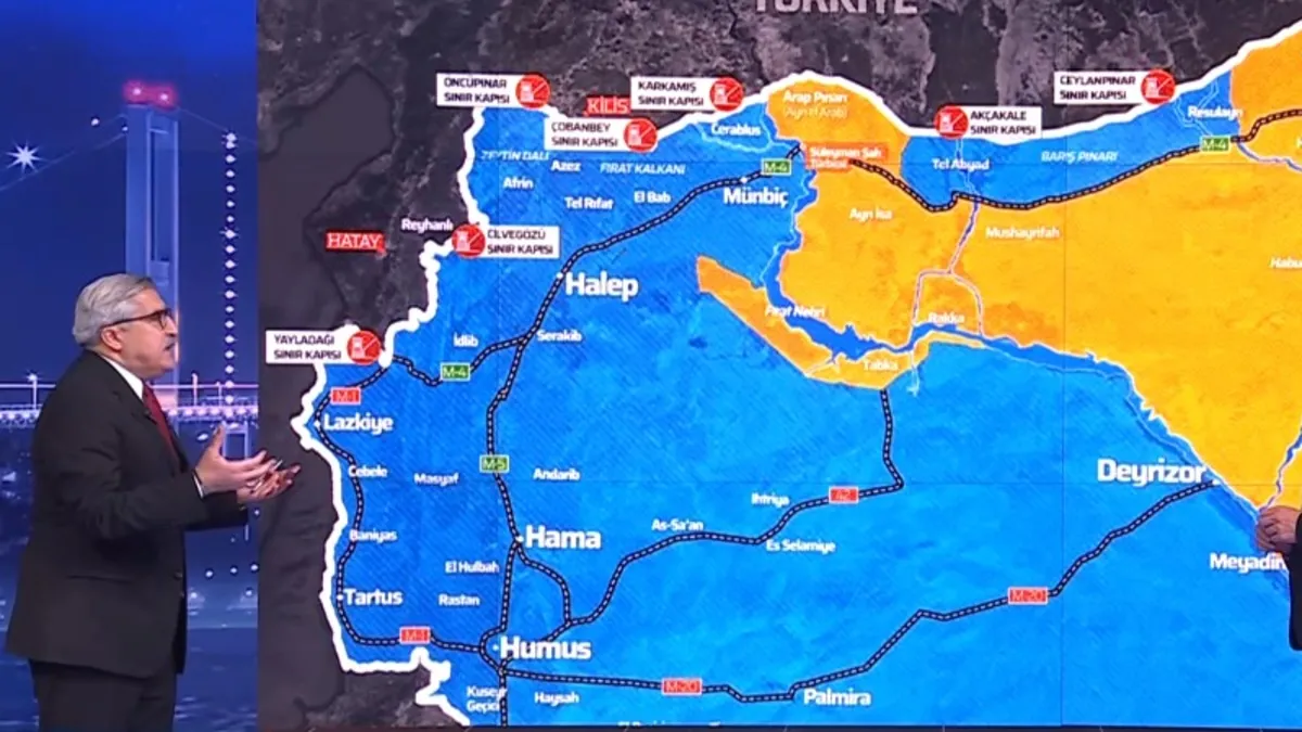 AK Partili Yayman'dan A Haber'de net Suriye mesajı: Terör devleti kurulamaz | "Türkiye'nin istemediği hiçbir şey olmaz"