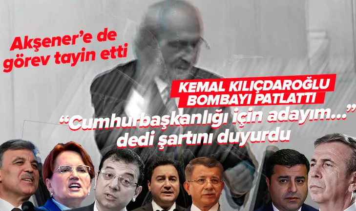 Kılıçdaroğlu’ndan Cumhurbaşkanlığı adaylığı çıkışı