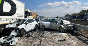 Zincirleme trafik kazası!