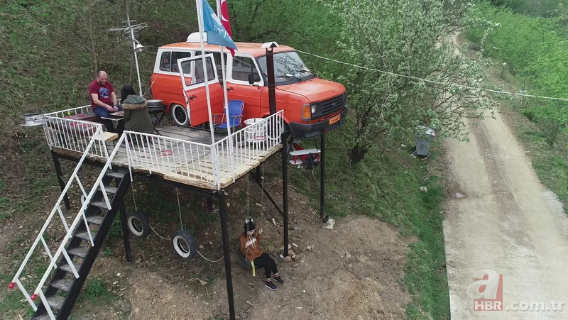 Karadeniz zekasını konuşturdu! Kızları ağaç ev isteyince… 15