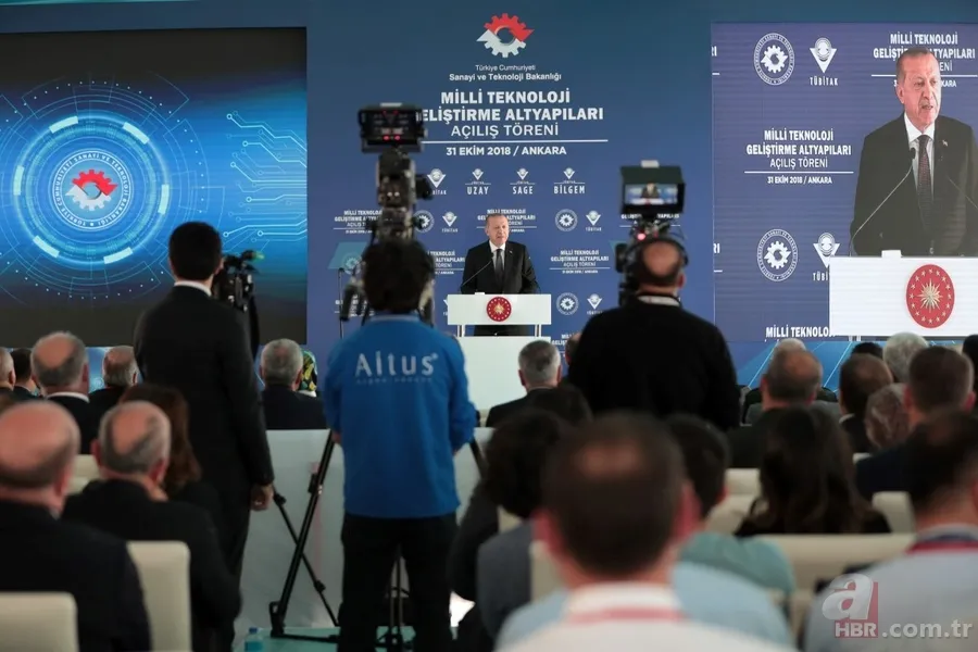 Başkan Erdoğan Milli Teknoloji Geliştirme Altyapıları Açılış Töreni'ne katıldı 29