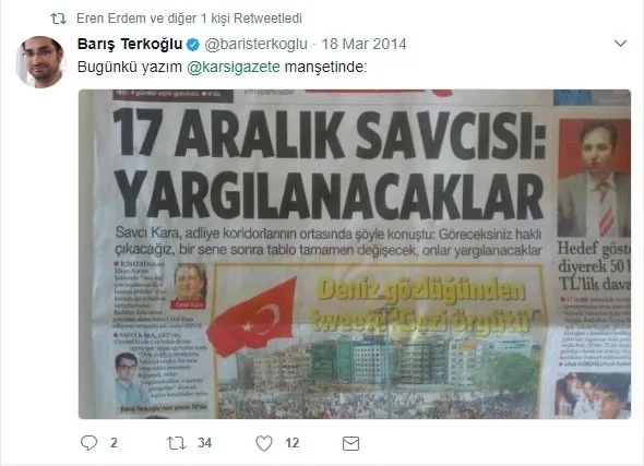 MİT elemanını deşifre eden Oda TV Haber Müdürü Barış Terkoğlu'nun ihanet sicili kabarık çıktı - 1