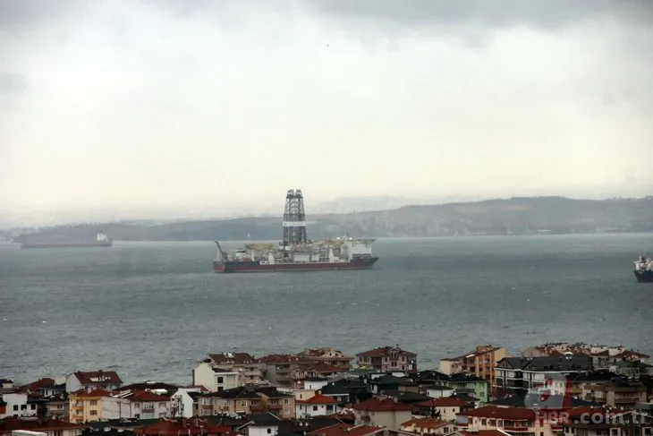 Türkiye’nin yeni sondaj gemisi Yalova açıklarında