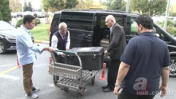 Suudi başsavcı kuruyemiş kolileriyle İstanbul'dan ayrıldı 14