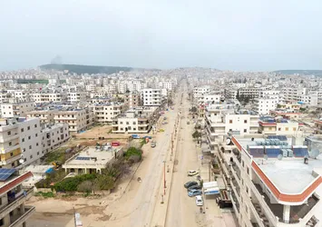 Afrin'e dönüşe el yapımı patlayıcı engeli