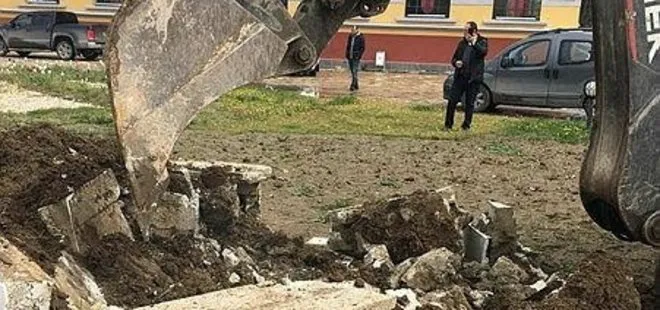 CHP’li Edirne Belediyesi’nden Ramazan’da tepki çeken hareket! Fatih Sultan Mehmed’in hocasının türbesini yıktılar