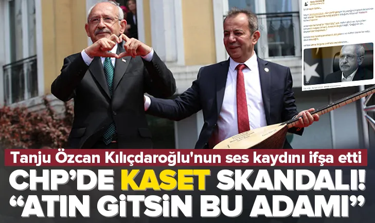 CHP yangın yeri! Parti içinde kaset skandalı!