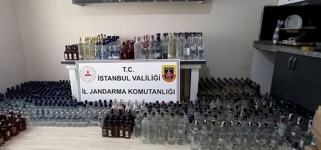 Bir yılda 107 operasyon! İstanbul’da 89 bin litre sahte içki ele geçirildi