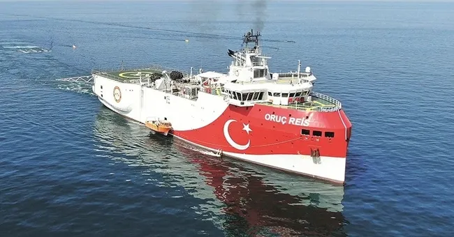 Oruç Reis Doğu Akdeniz'de göreve devam ediyor! Yunanlar müttefiklerine isyan etti - 1
