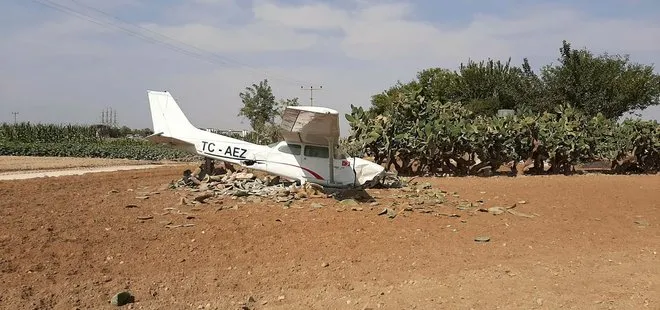 Son dakika: Antalya’da sivil eğitim uçağı düştü