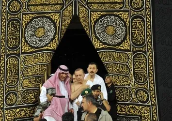 Cumhurbaşkanı Erdoğan'ın Umre görüntüleri