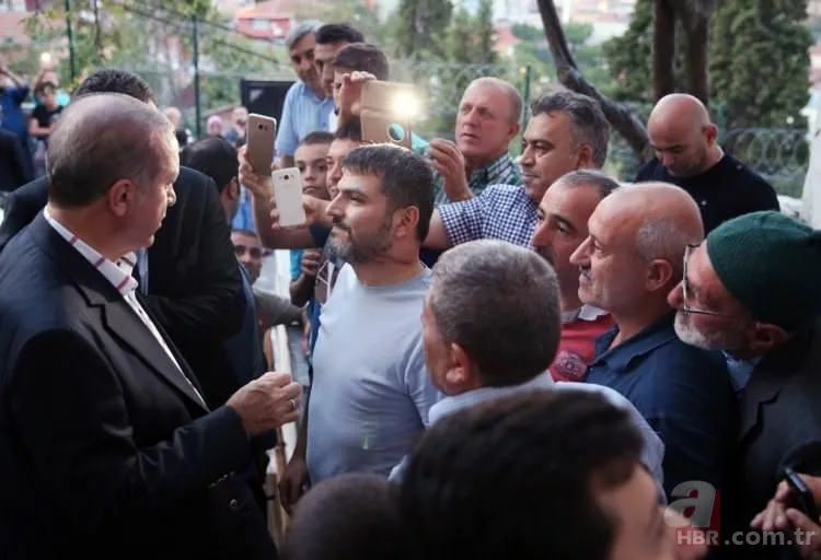 Cumhurbaşkanı Erdoğan'dan şehit ailelerine ziyaret 5
