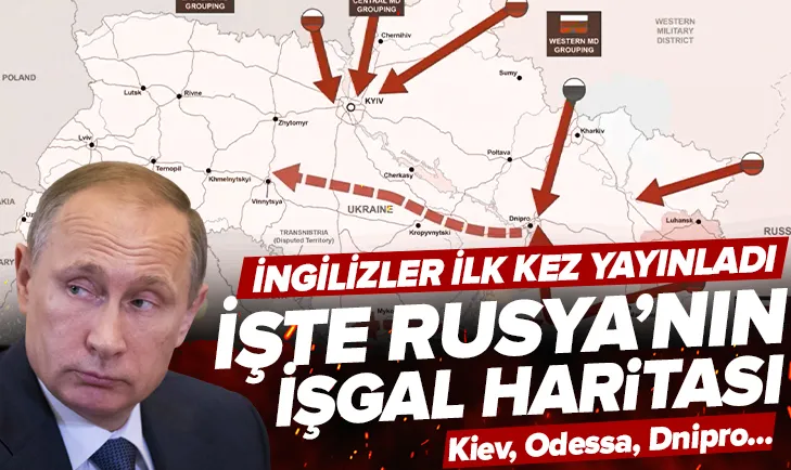 Rusya Ukrayna’yı böyle işgal edecek!