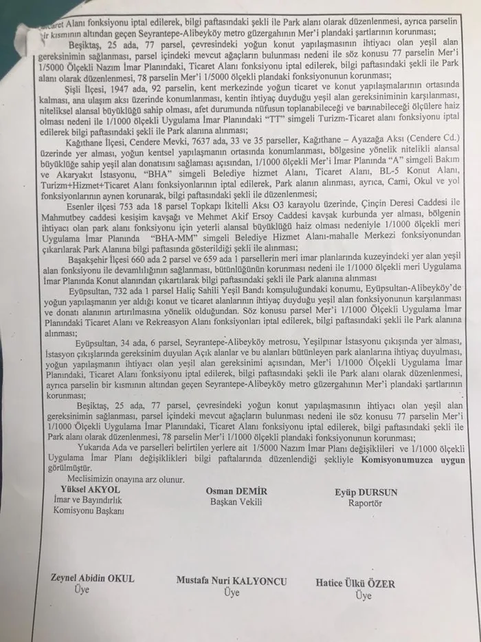 AK Parti'den İstanbul'a 295 bin metrekare park! CHP'nin red oyuna rağmen kabul edildi - 3