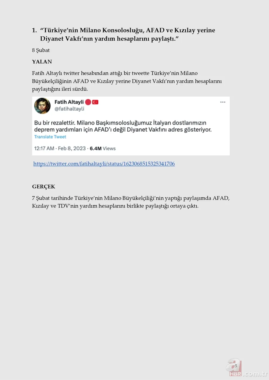 Asrın felaketinde halkın acısına acı kattılar! İşte muhalefet ile kalemşorlarının yalanları ve gerçekler 3