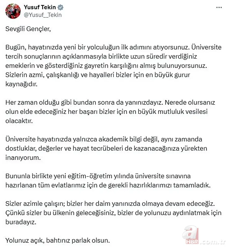 YKS E-DEVLET tercih sonuç sorgulama ekranı | ÖSYM son dakika: e-Devlet - turkiye.gov.tr! Üniversite kayıtları ne zaman? 6