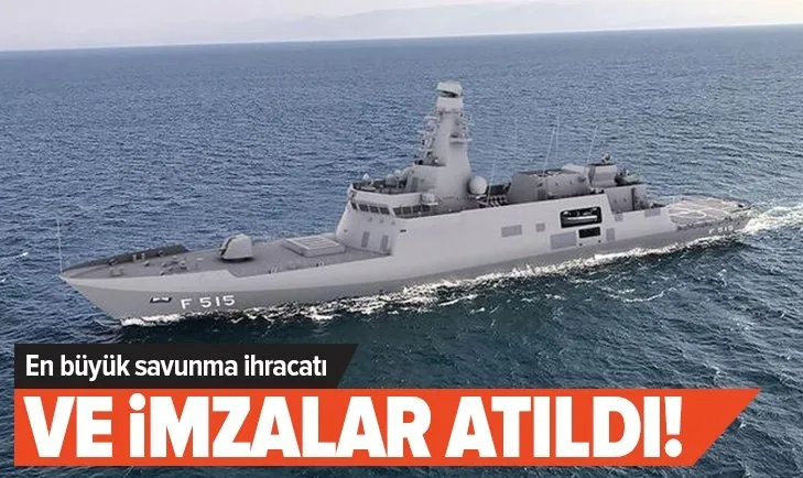 En büyük savunma ihracatı! Pakistan MİLGEM Projesi'ne yönelik imzalar atıldı
