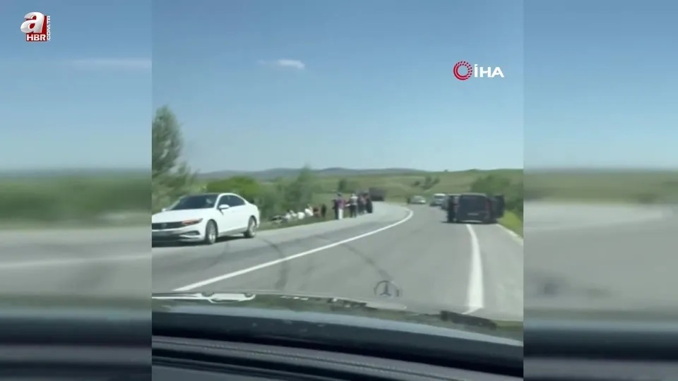 Yozgat’ta iki araç çarpıştı: 3 yaralı!