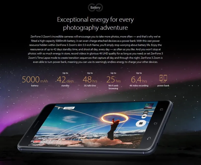 ASUS'tan kamera odaklı ve dev pilli yeni telefon: ZenFone 3 Zoom - 3