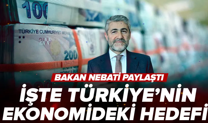 İşte Türkiye’nin ekonomideki hedefi!