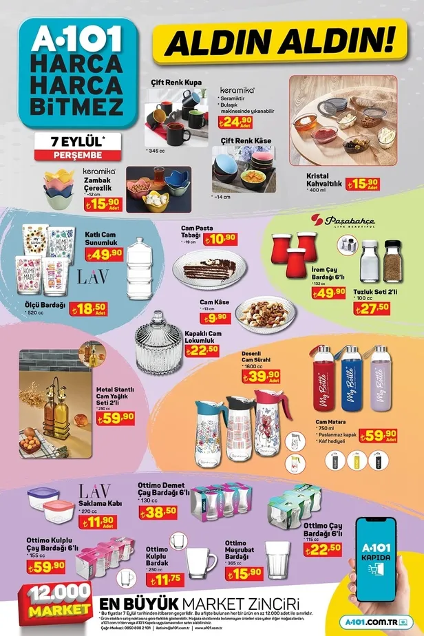 A101 aktüel ürünler kataloğu (9 Eylül Cuma)! Mutfak gereçlerinden elektronik ürünlere, akıllı LED TV’den beyaz eşyaya birçok ürün A101’de - 2