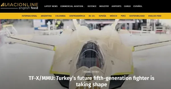 Çin Merkez Televizyonu’nda Milli Muharip Uçak TF-X analizi! Türkiye’nin bağımsız araştırma ve geliştirmesidir