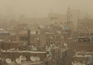 Mısır'ı kum fırtınası vurdu! 3 kişi hayatını kaybetti