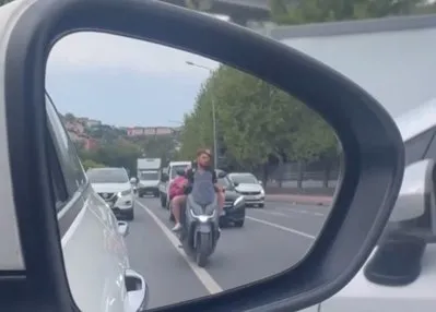 Trafikte motosikletli olmak!