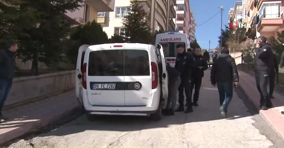 Ankara'da dehşet! Karısını öldürüp çocuğunun yanında... |Video