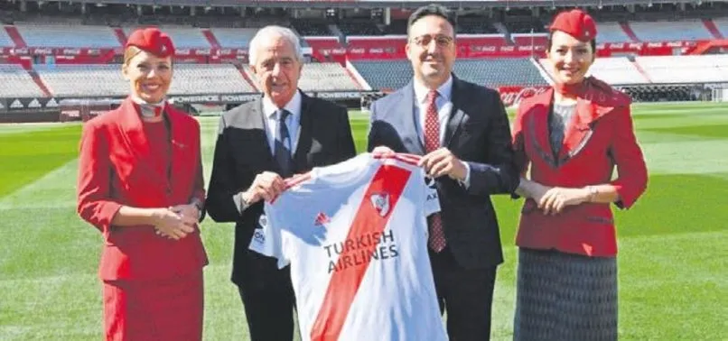 THY River Plate'in forma sponsoru oldu