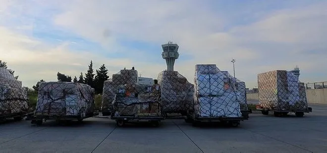 Türkiye Filistin’e yardım paketleri gönderdi