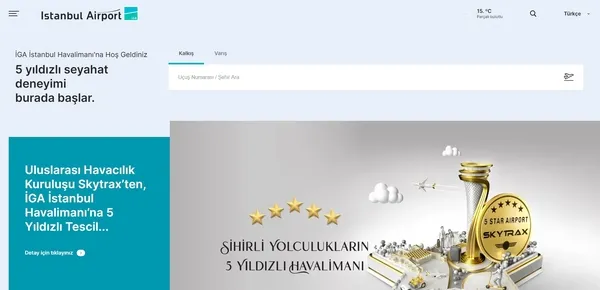 İstanbul Havalimanı’ndan yenilik: İnternet sitesi ile mobil uygulaması güncelledi