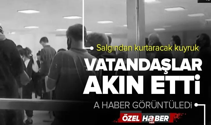 SON DAKİKA | Kovid-19 aşısına yoğun talep: Vatandaşlar aşı olmak için hastanelerde yoğunluk oluşturdu
