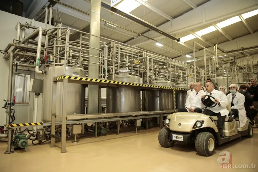 Başkan Erdoğan, Eskişehir'de, ETİ Fabrikası'nı ziyaret etti 13