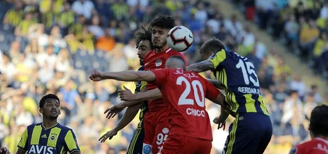 Fenerbahçe - Antalyaspor yenerek ligi 6. sırada bitirdi