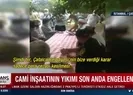 İBB cami inşaatını yıkmak istedi!