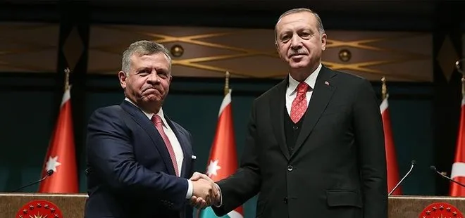 Başkan Erdoğan, Ürdün Kralı 2. Abdullah ile telefonda görüştü
