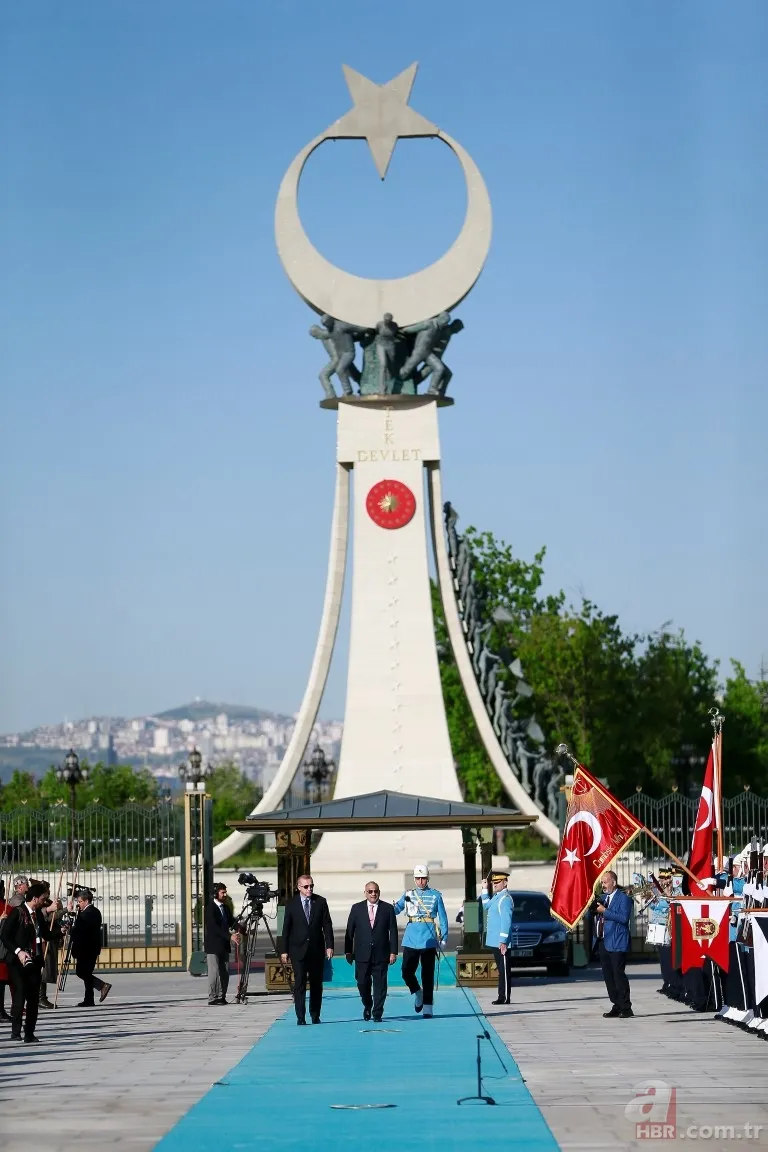 Başkan Erdoğan, Irak Başbakanı Abdulmehdi'yi resmi törenle karşıladı 7