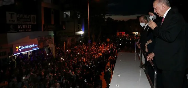 Başkan Recep Tayyip Erdoğan Ankara’da vatandaşlara hitap etti