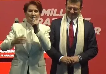 Akşener'den Kılıçdaroğlu'na Saraçhane'de adaylık göndermesi! Yine İmamoğlu'nu işaret etti! 16 milyon İstanbullu vurgusunu değiştirdi