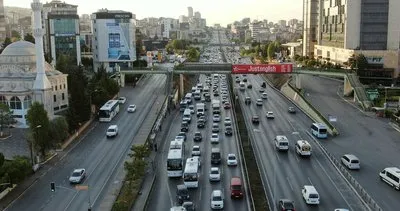 İstanbul'da trafik yoğunluğu! Yola çıkacaklar dikkat