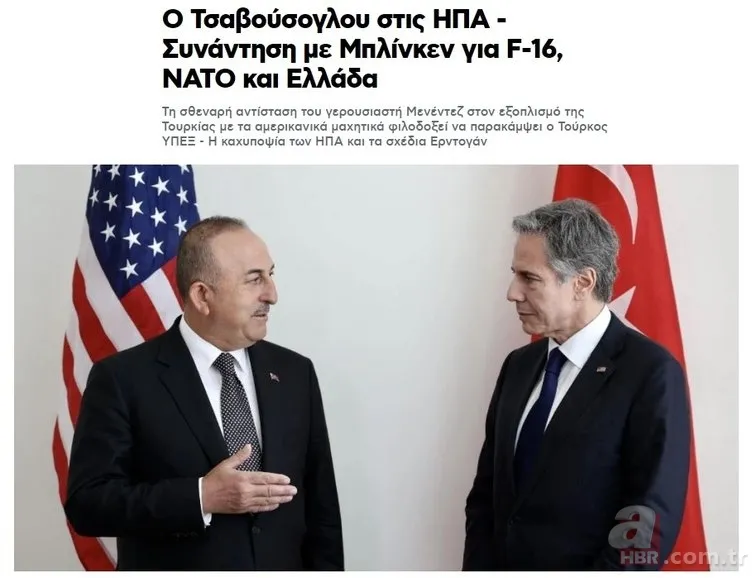 Yunanistan'ın uykularını kaçıran ziyaret: Bakan Çavuşoğlu ABD'de! Atina'da gergin F-16 bekleyişi 5