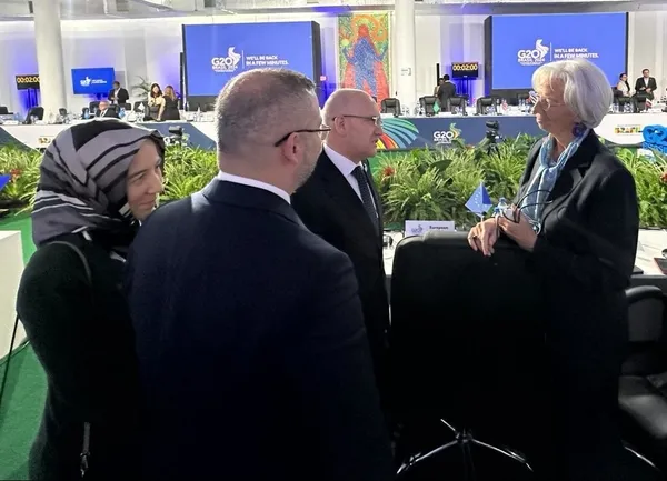 Bakan Şimşek G20 Bakanlar toplantısına katıldı: Türkiye ekonomisine ilişkin gelişmeleri değerlendirdik