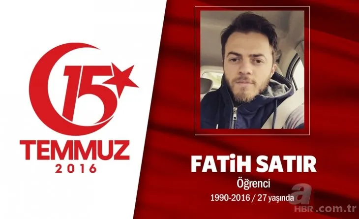 15 Temmuz Şehitleri isimleri neler? 15 Temmuz şehitleri fotoğrafları! 15 Temmuz şehitlerinin hikayeleri!