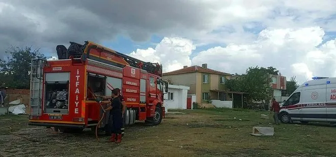 Kırklareli’de 300 dekar alanda anız yangını